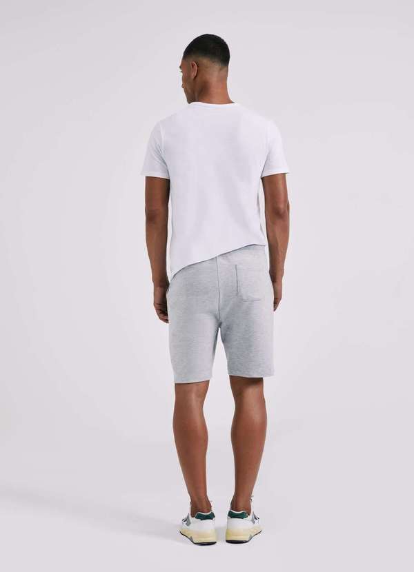 Hering - Kit 2 Bermudas Masculinas em Moletom Preto 4