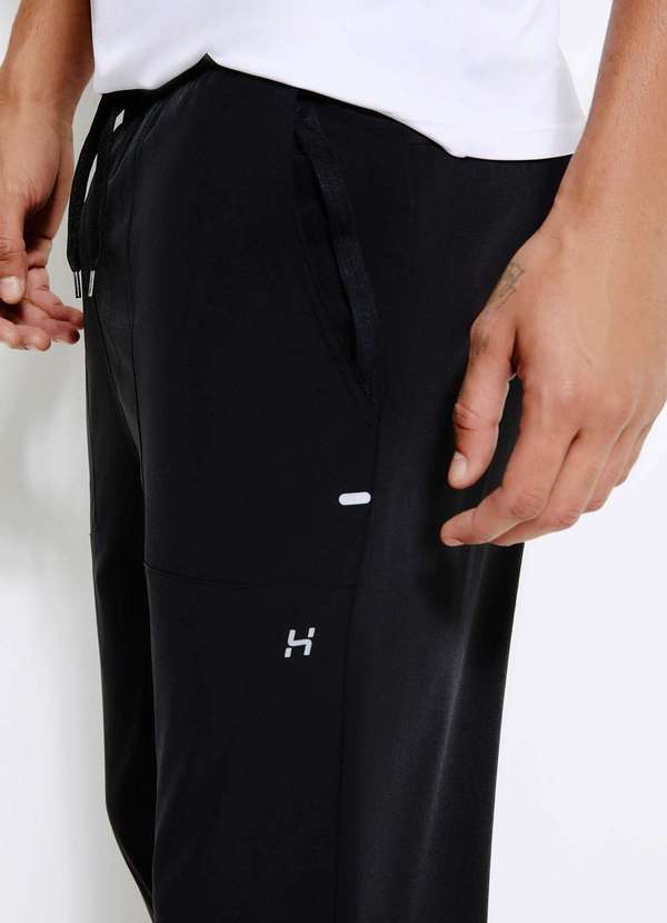 Hering - Calca Esportiva Masculina Jogger Preto 2