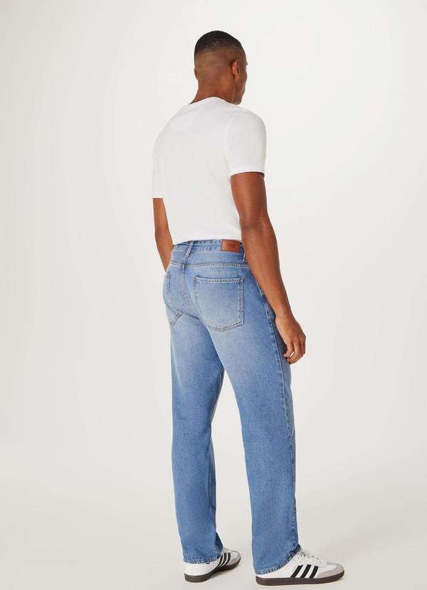 Hering - Calca Jeans Masculina Reta Azul 3