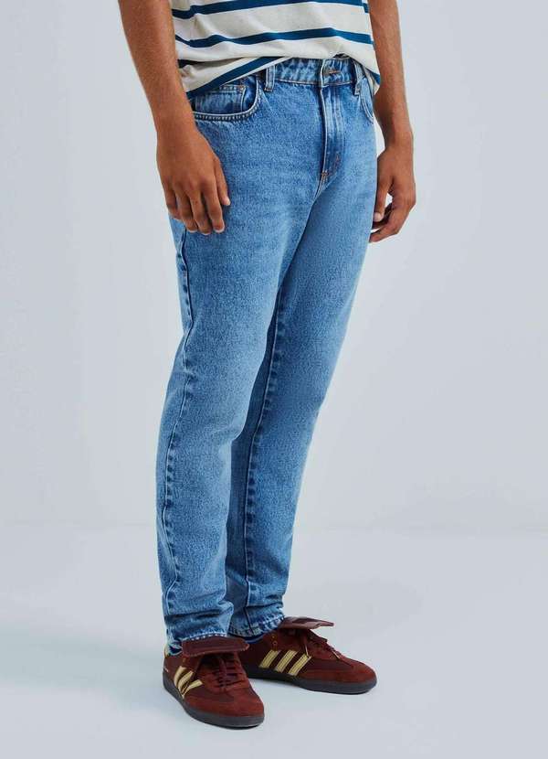 Hering - Calca Jeans Masculina Slim Azul 2