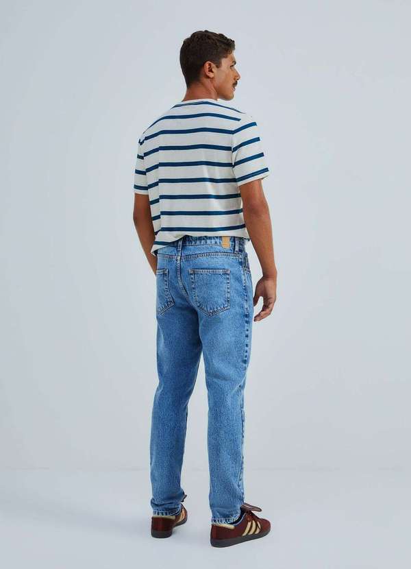 Hering - Calca Jeans Masculina Slim Azul 3