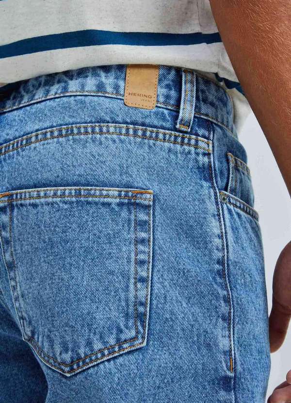 Hering - Calca Jeans Masculina Slim Azul 5