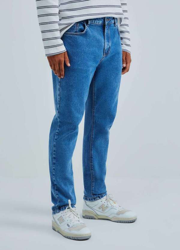 Hering - Calca Jeans Masculina Slim com Elastano Azul 2