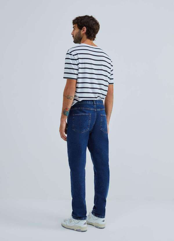 Hering - Calca Jeans Masculina Slim com Elastano Azul 3