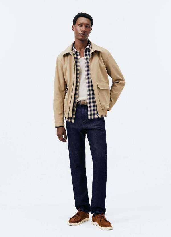 Hering - Calca Jeans Masculina Slim Azul