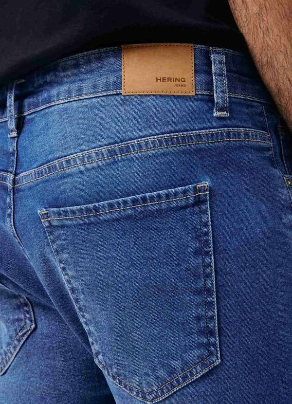 Hering - Calca Masculina Jeans Skinny Azul 5