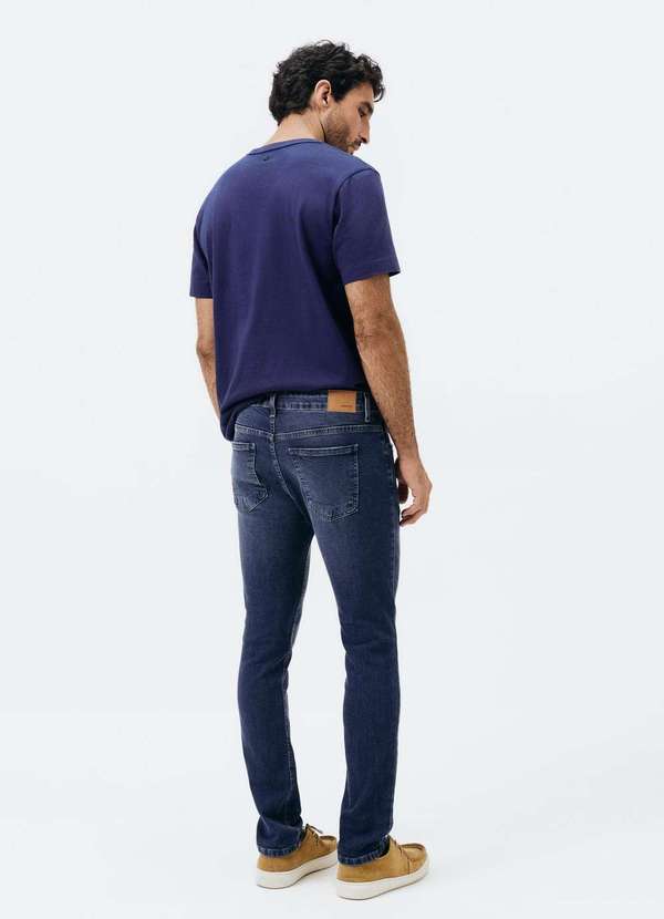 Hering - Calca Masculina Jeans Skinny Azul 3