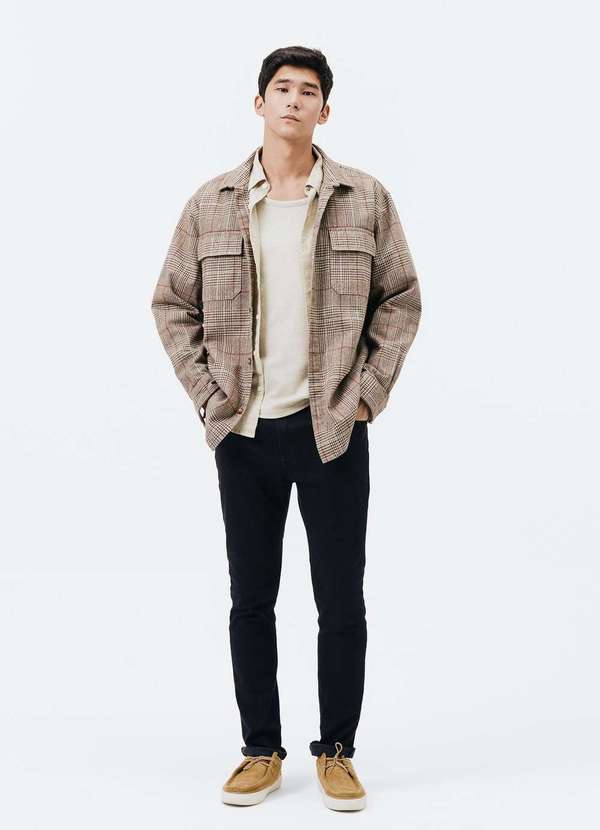 Hering - Calca Masculina Jeans Skinny Preto