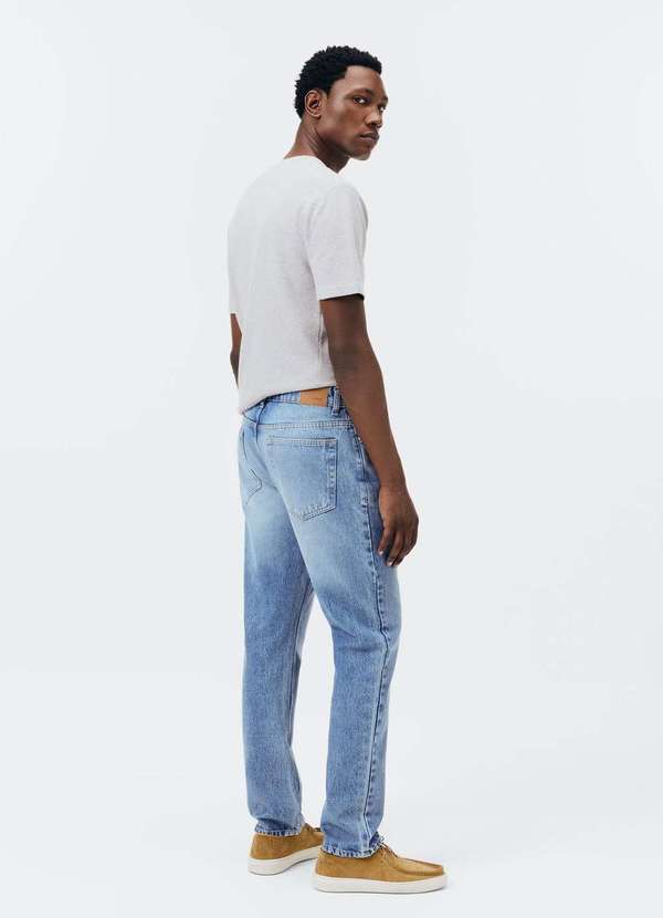 Hering - Calca Masculina Jeans Slim Azul 3