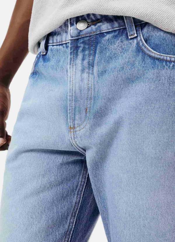 Hering - Calca Masculina Jeans Slim Azul 4