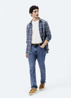 Hering - Calca Masculina Jeans Slim - HERING