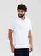 Hering - Camisa Polo Basica Masculina Manga Curta Pima Verde - variação: Branco