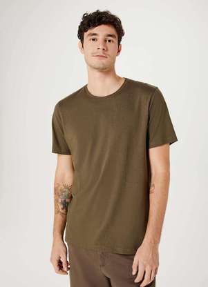 Hering - Camiseta Basica Manga Curta Masculina em Malha - HERING