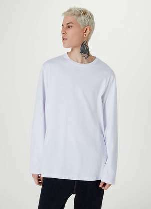 Hering - Camiseta Basica Masculina Manga Longa Comfort Super Cotton - HERING