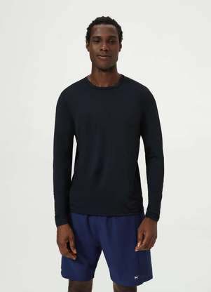 Hering - Camiseta Esportiva Masculina Manga Longa - HERING