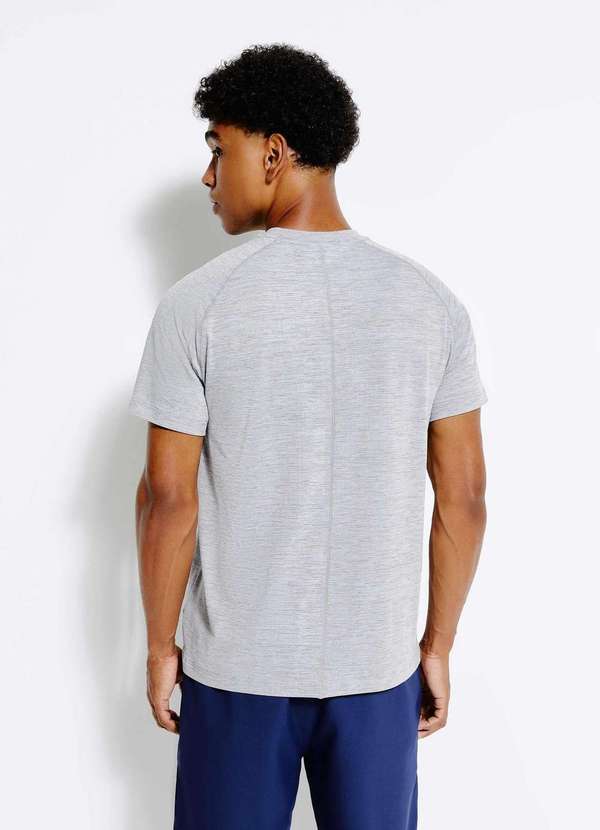 Hering - Camiseta Esportiva Masculina Secagem Rapida Cinza 3