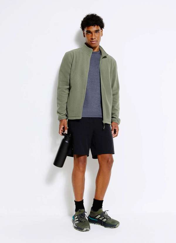 Hering - Camiseta Esportiva Masculina Secagem Rapida Cinza 4