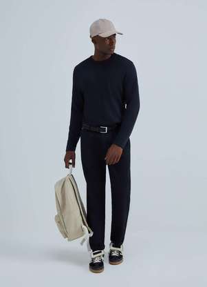 Hering - Camiseta Masculina Manga Longa em Algodao Peruano - HERING