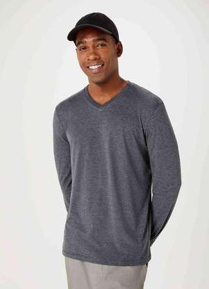 Hering - Camiseta Masculina Manga Longa World - HERING