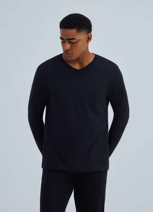 Hering - Camiseta Masculina Manga Longa World - HERING