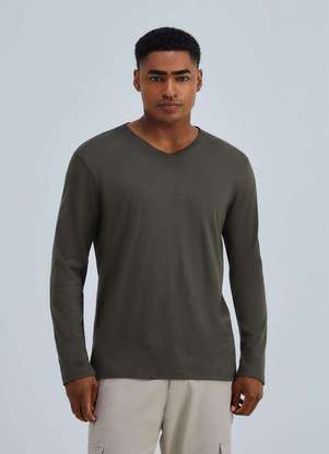 Hering - Camiseta Masculina Manga Longa World - HERING