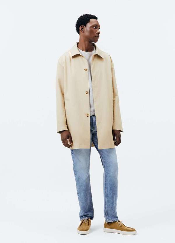 Hering - Camiseta Masculina Regular em Trico Cinza 4