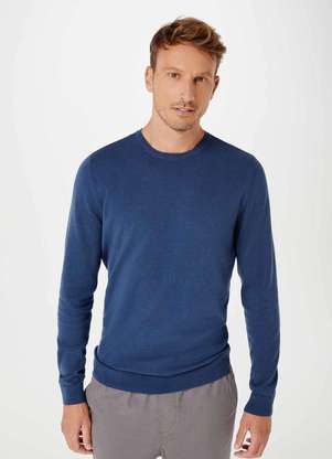 Hering - Blusao Basico Masculino em Trico de Algodao - HERING