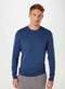 Hering - Blusao Basico Masculino em Trico de Algodao Cinza - variação: Azul