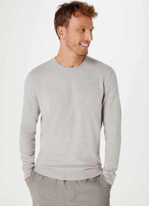 Hering - Blusao Basico Masculino em Trico de Algodao - HERING