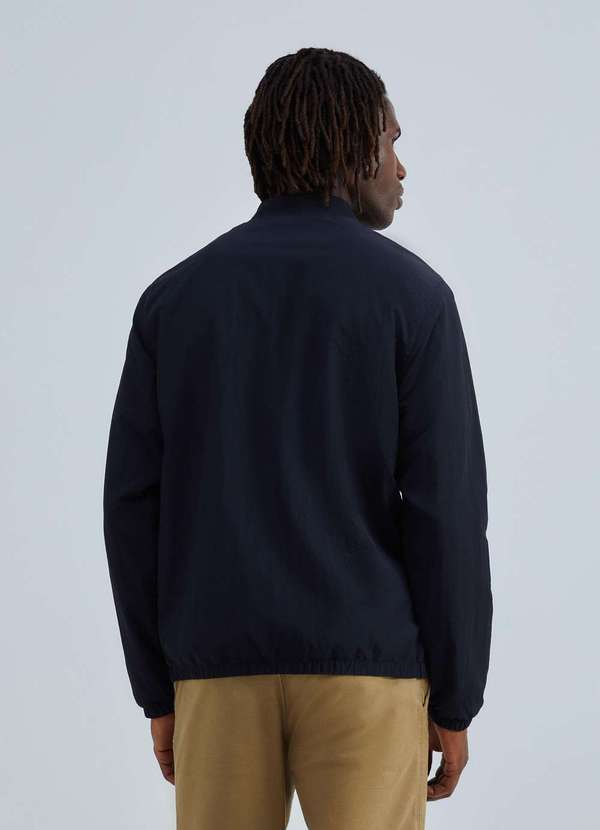 Hering - Jaqueta Basica Masculina Bomber Corta Vento Preto 3