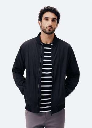 Hering - Jaqueta Masculina Bomber em Nylon - HERING