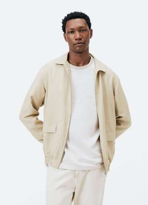 Hering - Jaqueta Masculina Harrington com Bolsos Frontais - HERING