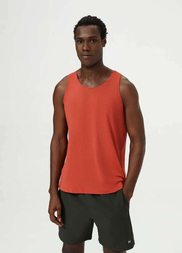 Hering - Regata Esportiva Masculina Easy Care Vermelho
