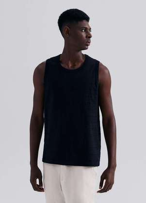 Hering - Regata Masculina Texturizada - HERING