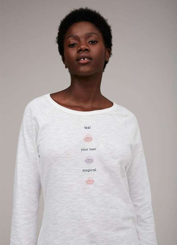 Hering - Pijama Feminino Longo Estampado em Malha de Algodao Rosa 3