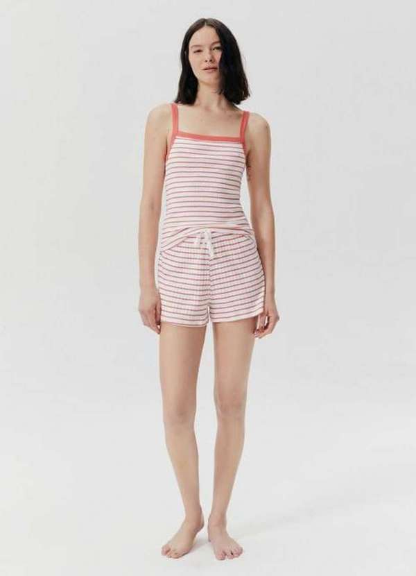 Hering Intimates - Regata Avulsa em Ribana Canelada Vermelho 4