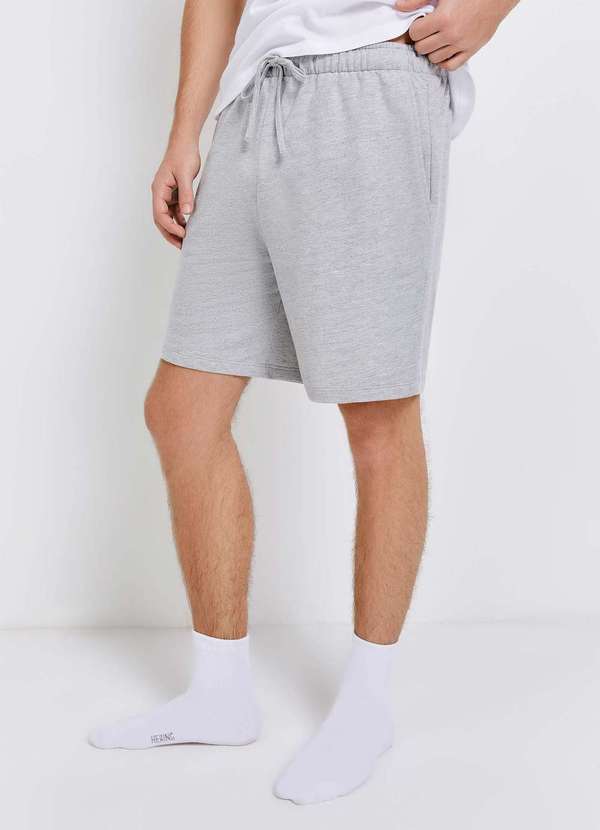 Hering - Pijama Curto Masculino Comfort Branco 4