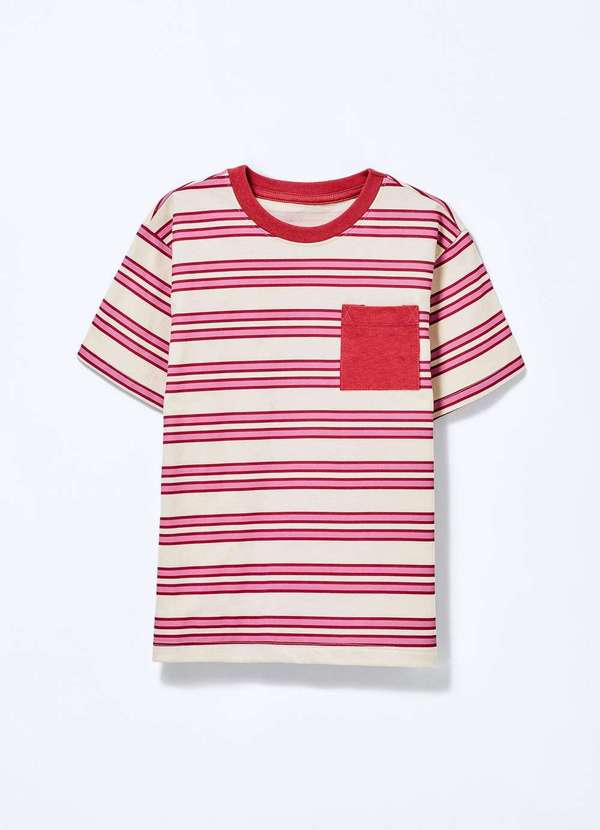 Hering - Pijama Curto Infantil Menina em Algodao Estampada Rosa 2