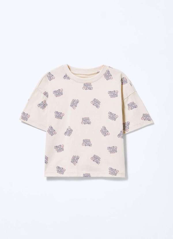 Hering - Pijama Infantil Menina Box Estampado Branco 2