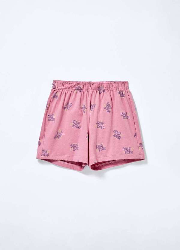 Hering - Pijama Infantil Menina Box Estampado Branco 5