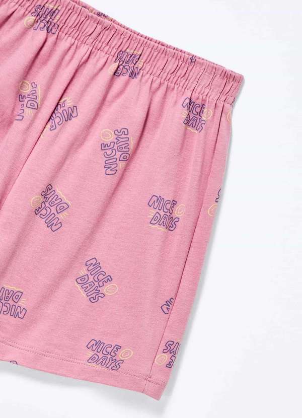 Hering - Pijama Infantil Menina Box Estampado Branco 7