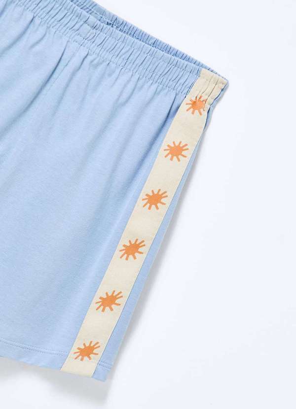 Hering - Pijama Infantil Menino Brilha no Escuro Azul 8