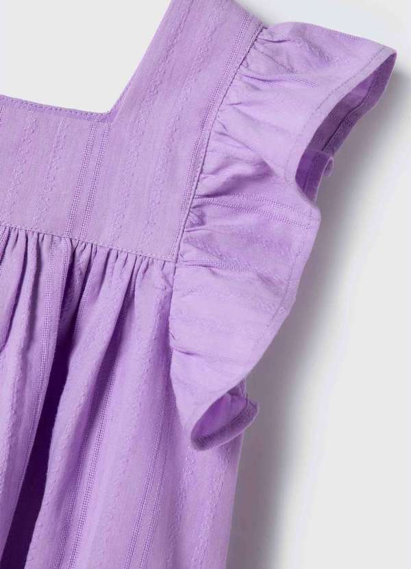 Hering - Bata Infantil Menina Toddler com Babados Roxo 2