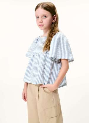Hering - Blusa Infantil Menina Anarruga Fio Tinto Gode - HERING