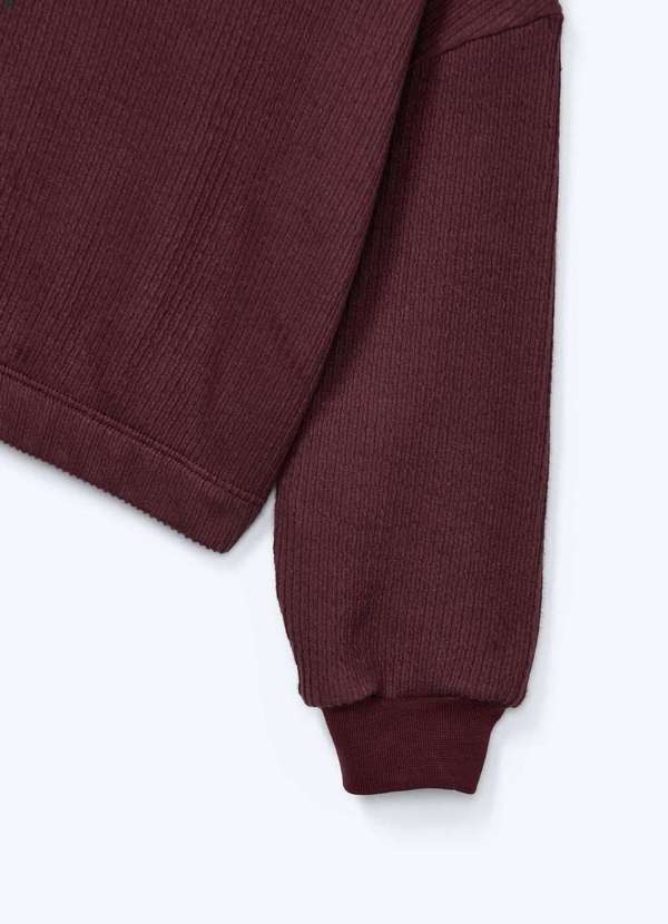 Hering - Blusa Infantil Menina Decote Redondo Marrom 5