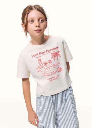 Hering - Blusa Infantil Menina Super Cotton Oversized - HERING