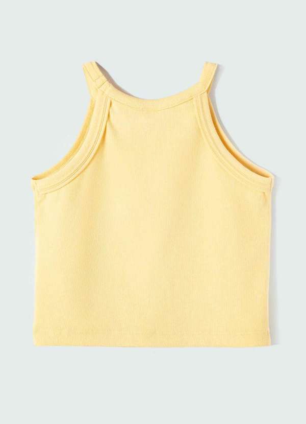 Hering - Regata Basica Infantil Menina em Ribana Amarelo 4