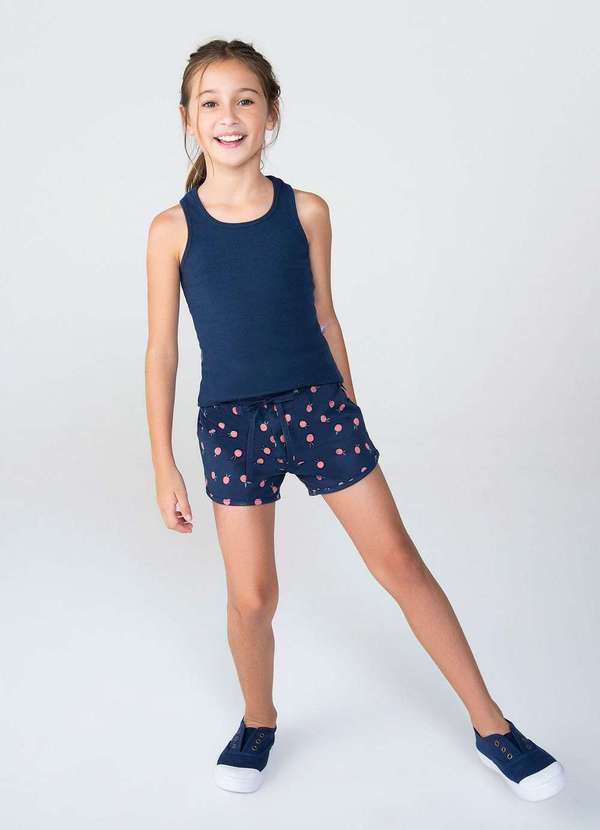 Hering - Regata Basica Infantil Menina em Ribana Azul 2