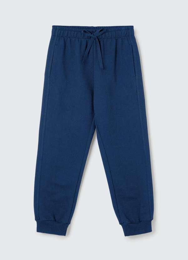 Hering - Calca Basica Infantil Unissex Jogger Azul