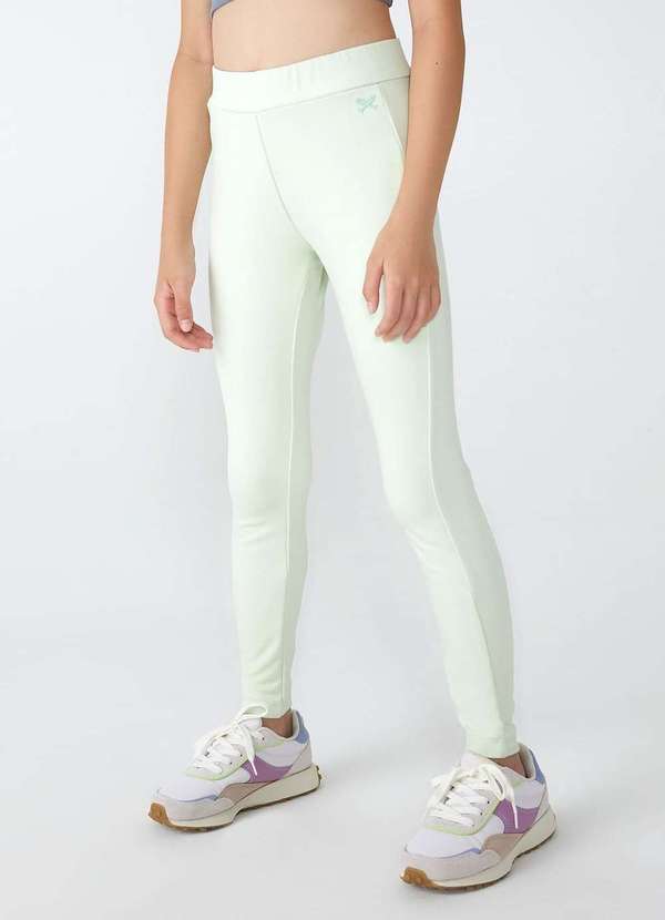 Hering Calca Legging Basica Infantil Menina Esportiva Verde